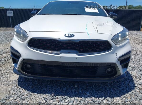 3KPF34AD0ME365138 2021 KIA FORTE White Вид щитка приладів