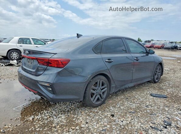 3KPF34AD0ME386670 2021 KIA FORTE Gray Հետևի աջ