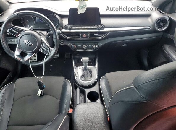 3KPF34AD0ME386670 2021 KIA FORTE Gray Առջևի վահանակի տեսք