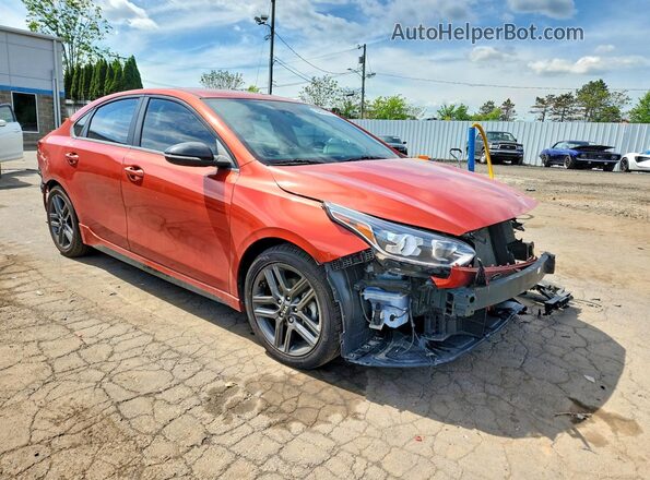3KPF34AD1LE203775 2020 KIA FORTE Orange 