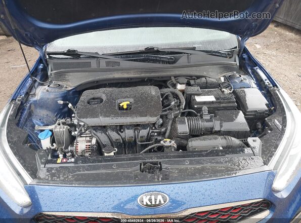3KPF34AD1LE257206 2020 KIA FORTE Blue Vista trasera