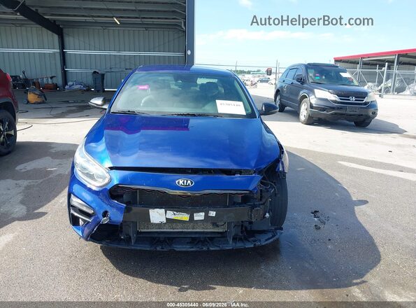 3KPF34AD1ME263749 2021 KIA FORTE Blue Սալոնի հետևի տեսք