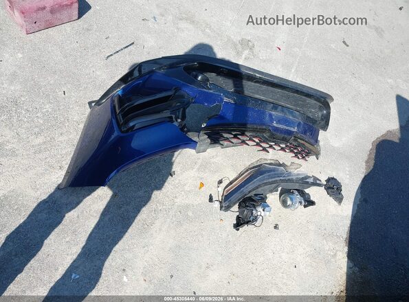 3KPF34AD1ME263749 2021 KIA FORTE Blue Սարքավորումների վահանակի տեսք