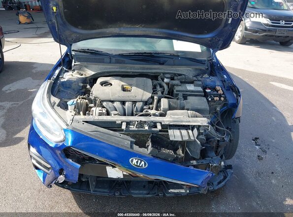 3KPF34AD1ME263749 2021 KIA FORTE Blue Հետևի տեսք