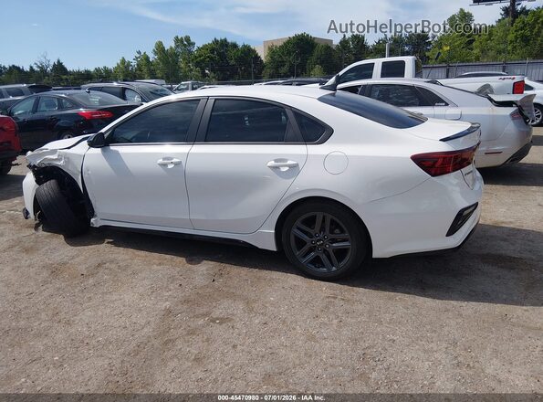 3KPF34AD1ME369019 2021 KIA FORTE White Widok wnętrza 360 stopni