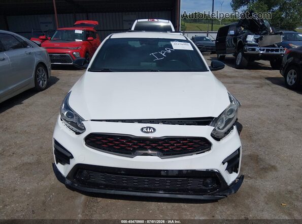 3KPF34AD1ME369019 2021 KIA FORTE White Widok zestawu wskaźników