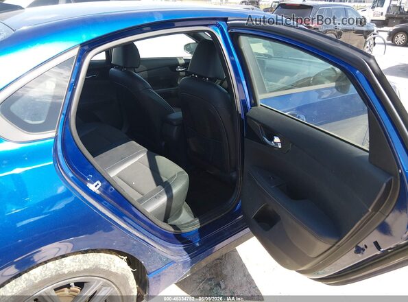 3KPF34AD1ME404576 2021 KIA FORTE Blue Widok naklejki z numerem VIN