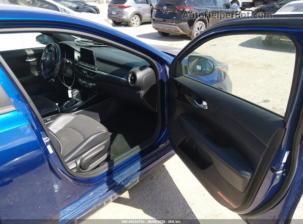 3KPF34AD1ME404576 2021 KIA FORTE Blue Widok wnętrza z przodu