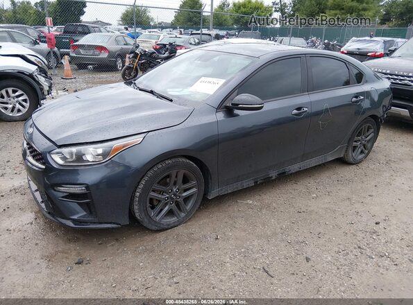3KPF34AD2LE171029 2020 KIA FORTE Gray Vista tres cuartos delantera izquierda