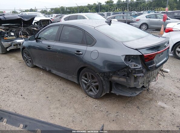 3KPF34AD2LE171029 2020 KIA FORTE Gray Trasero izquierdo