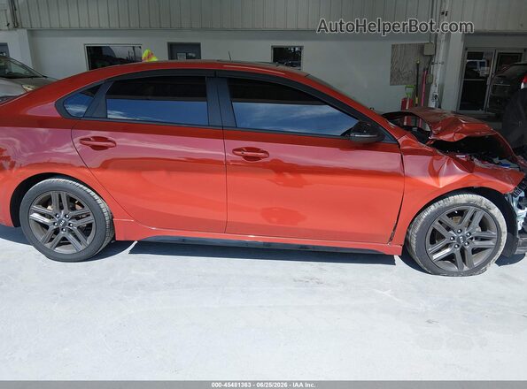 3KPF34AD2ME280088 2021 KIA FORTE Orange Вид задньої частини салону