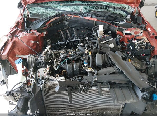 3KPF34AD2ME280088 2021 KIA FORTE Orange Вид ззаду