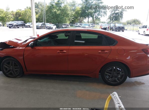 3KPF34AD2ME280088 2021 KIA FORTE Orange Панорамний вид салону 360°