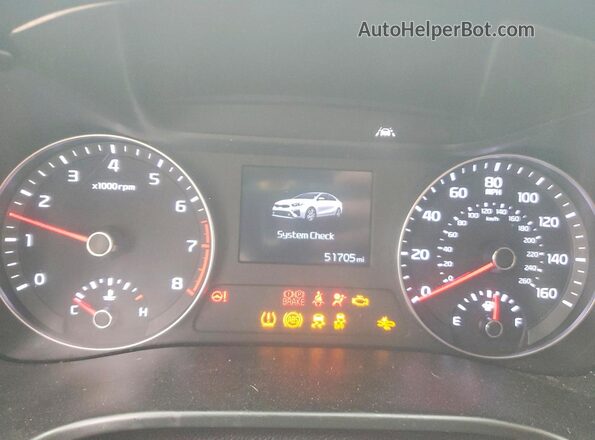 3KPF34AD2ME309797 2021 KIA FORTE White 