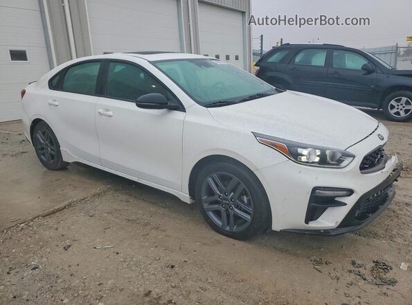 3KPF34AD2ME309797 2021 KIA FORTE White 