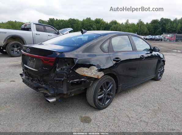 3KPF34AD2ME405946 2021 KIA FORTE Black Trasero derecho