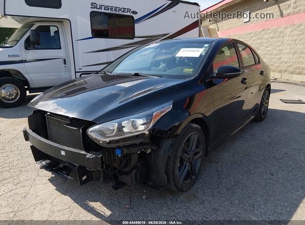 3KPF34AD2ME405946 2021 KIA FORTE Black 