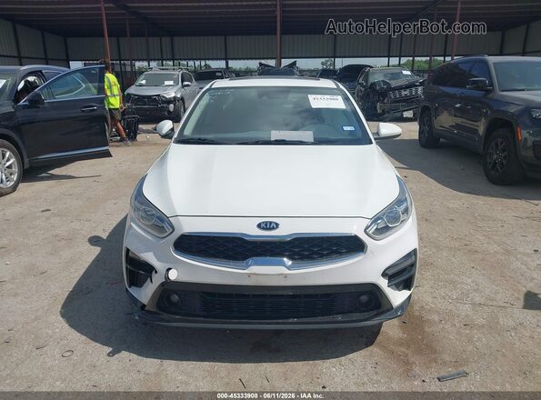 3KPF34AD3KE013569 2019 KIA FORTE White Սարքավորումների վահանակի տեսք