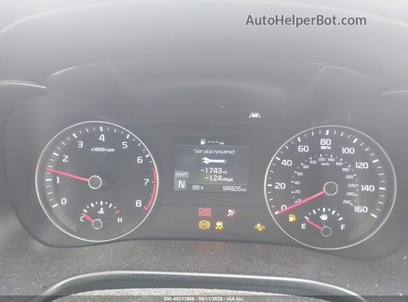 3KPF34AD3KE013569 2019 KIA FORTE White Հետևի նստատեղերի տեսք