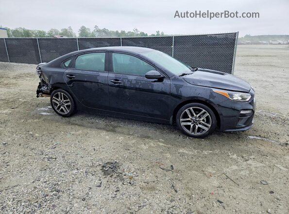 3KPF34AD3KE044448 2019 KIA FORTE Черный Передняя правая четверть