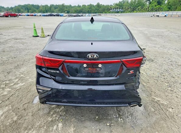 3KPF34AD3KE044448 2019 KIA FORTE Черный Вид сзади