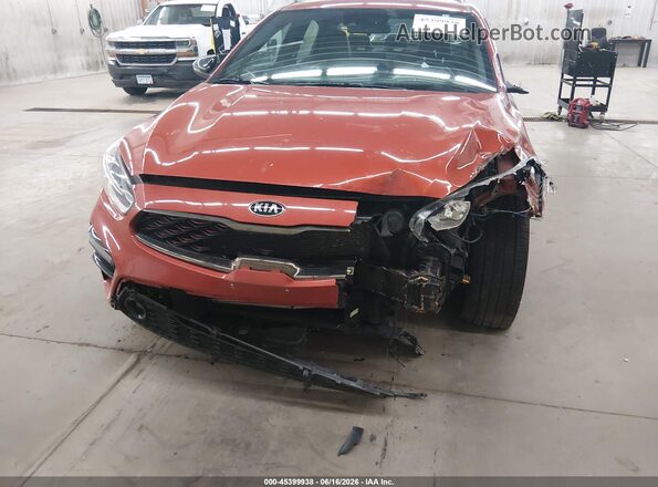 3KPF34AD3ME400898 2021 KIA FORTE Orange Вид спереду