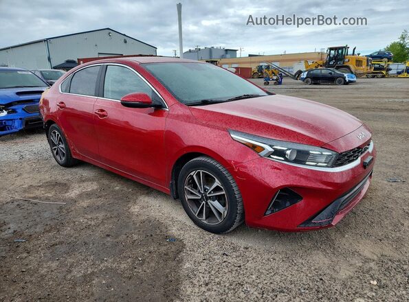 3KPF34AD3NE436348 2022 KIA FORTE Red Front right