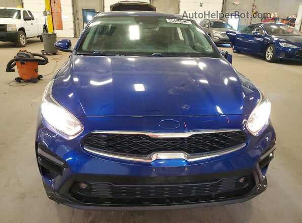 3KPF34AD4KE068659 2019 KIA FORTE Blue 