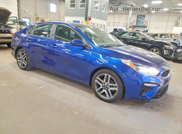 3KPF34AD4KE068659 2019 KIA FORTE Blue 