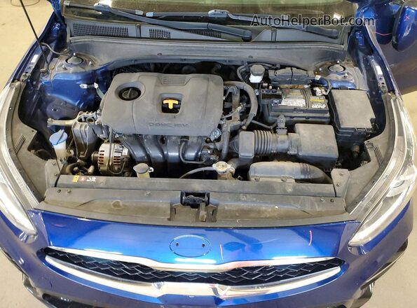 3KPF34AD4KE068659 2019 KIA FORTE Blue 