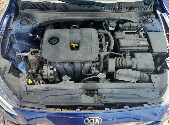 3KPF34AD4ME280643 2021 KIA FORTE Синий Вид задней части салона