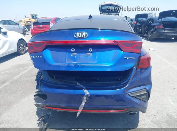3KPF34AD4ME303712 2021 KIA FORTE Blue 