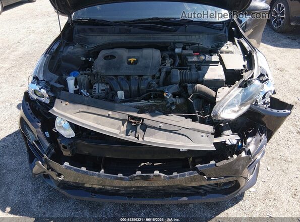 3KPF34AD4ME397476 2021 KIA FORTE Black Вид ззаду