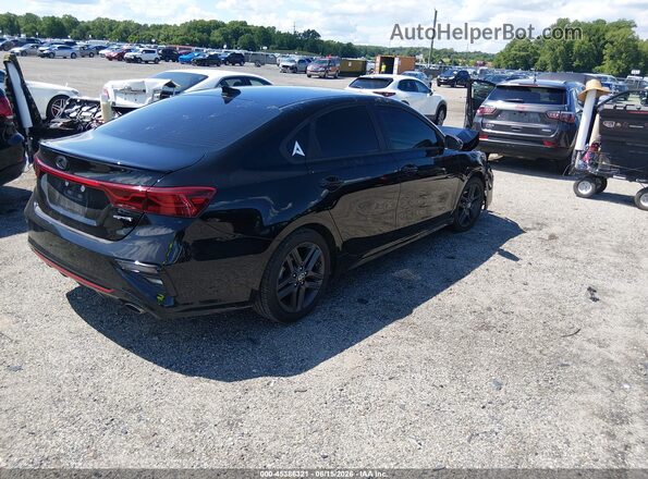 3KPF34AD4ME397476 2021 KIA FORTE Black Задня права чверть