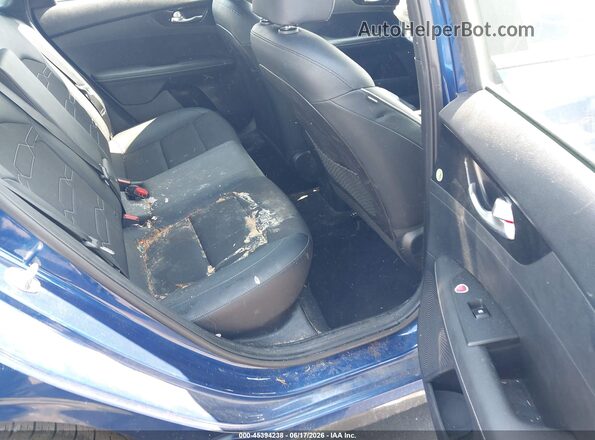 3KPF34AD4ME424062 2021 KIA FORTE Blue Вид наклейки з VIN-кодом