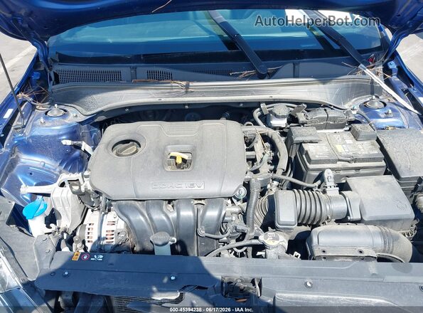 3KPF34AD4ME424062 2021 KIA FORTE Blue Вид ззаду