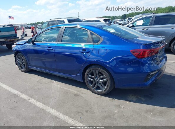 3KPF34AD4ME424062 2021 KIA FORTE Blue 