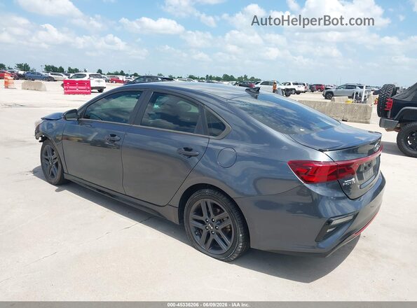 3KPF34AD5ME285513 2021 KIA FORTE Gray Rear left
