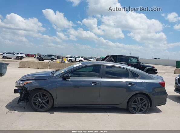 3KPF34AD5ME285513 2021 KIA FORTE Gray 