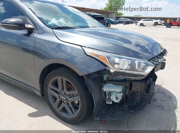 3KPF34AD5ME285513 2021 KIA FORTE Gray 