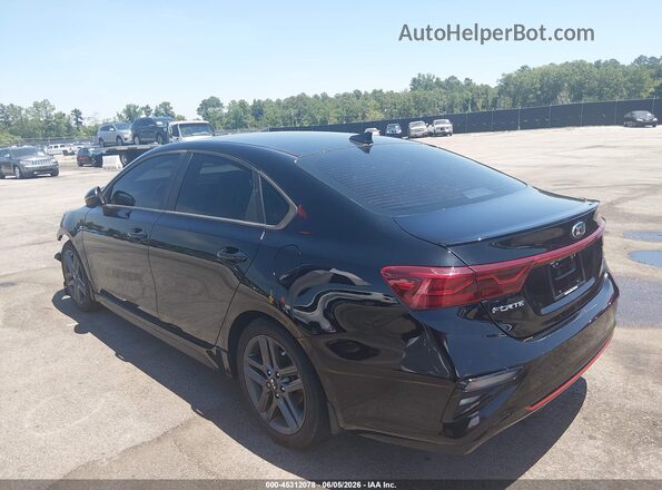 3KPF34AD5ME286239 2021 KIA FORTE Black Задня ліва чверть