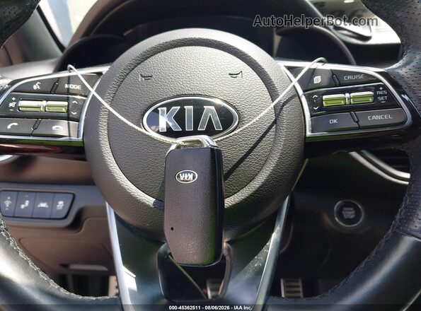 3KPF34AD5ME296530 2021 KIA FORTE Orange Առջևի վահանակի տեսք