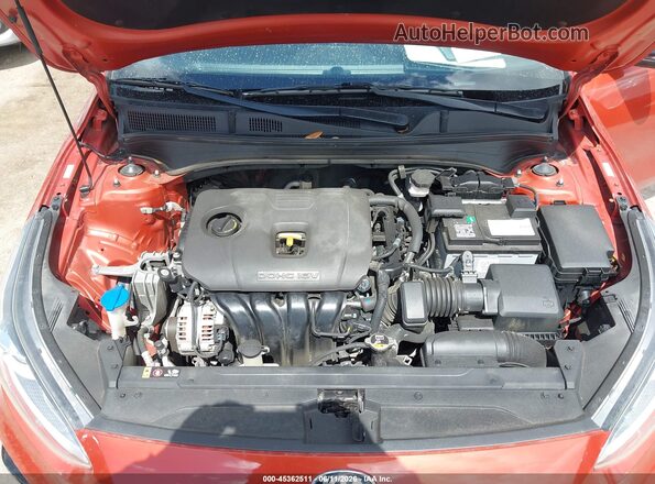 3KPF34AD5ME296530 2021 KIA FORTE Orange Հետևի տեսք