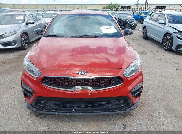 3KPF34AD5ME296530 2021 KIA FORTE Orange Սալոնի հետևի տեսք
