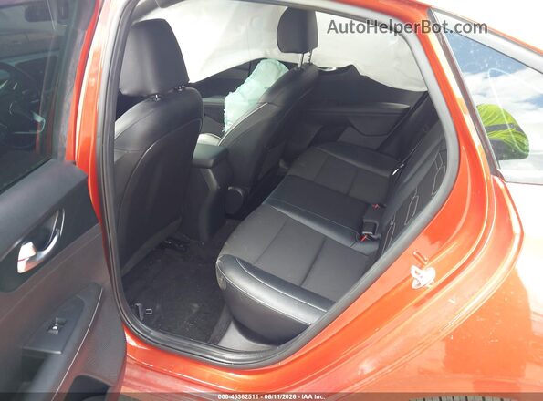 3KPF34AD5ME296530 2021 KIA FORTE Orange VIN կոդի պիտակի տեսք