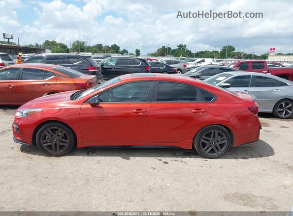 3KPF34AD5ME296530 2021 KIA FORTE Orange 