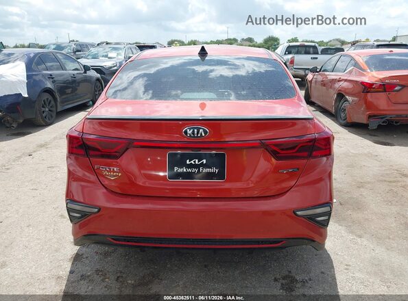 3KPF34AD5ME296530 2021 KIA FORTE Orange 