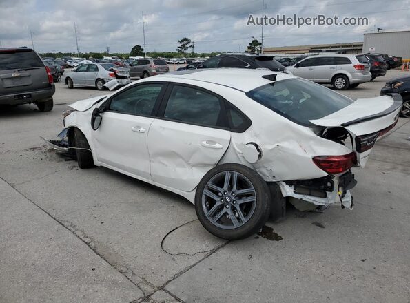 3KPF34AD5ME403141 2021 KIA FORTE Белый Задняя левая четверть