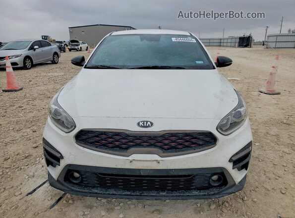 3KPF34AD5ME405116 2021 KIA FORTE White Front view