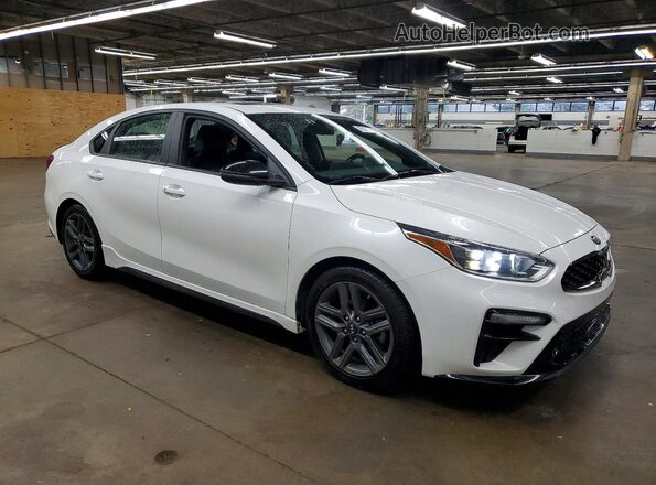 3KPF34AD5ME411174 2021 KIA FORTE White 